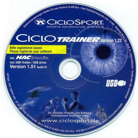Oprogramowanie CICLOSPORT CICLO TRAINER