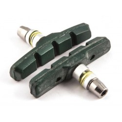 Klocki hamulcowe CLARK'S CP512 MTB V-brake, Do obręczy ceramicznych 70mm zielone