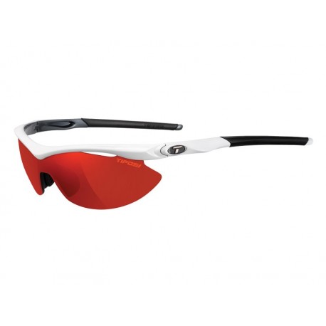 Okulary TIFOSI SLIP CLARION white gunmetal 3szkła Clarion Red LUSTRO 14,5 transmisja światła, AC