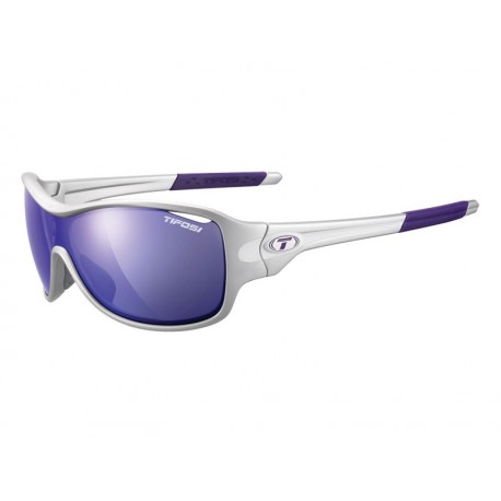 Okulary TIFOSI RUMOR CLARION silver purple 3szkła Clarion Purple LUSTRO 17,1 transmisja światła,