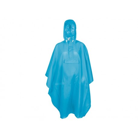 Ponczo FASTRIDER RAIN PONCHO BASIC unisex niebieskie