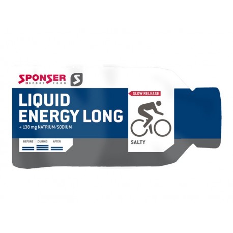 Żel energetyczny SPONSER LIQUID LONG ENERGY neutralny pudełko 40x35g